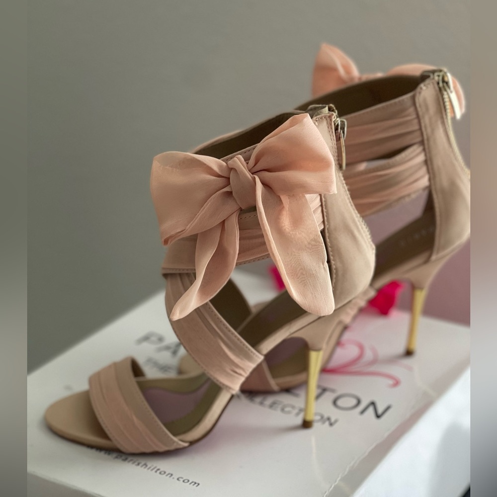 NWT Paris Hilton Selene Stiletto heels